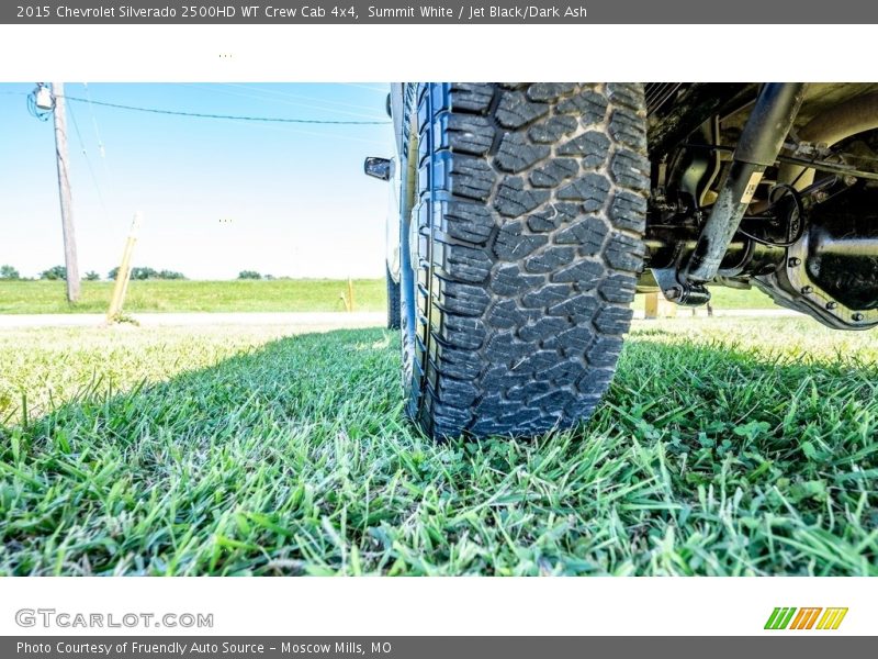 Summit White / Jet Black/Dark Ash 2015 Chevrolet Silverado 2500HD WT Crew Cab 4x4