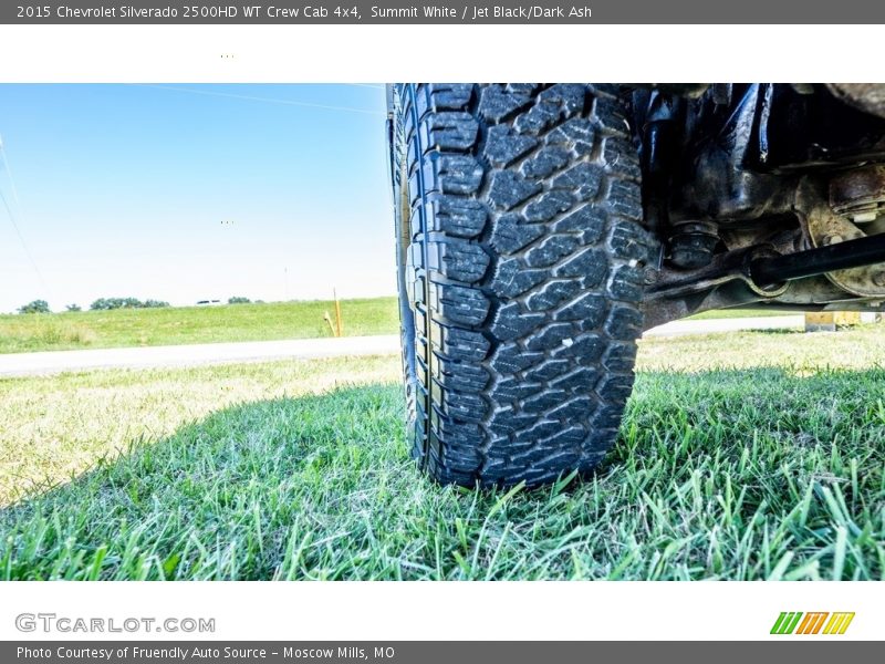 Summit White / Jet Black/Dark Ash 2015 Chevrolet Silverado 2500HD WT Crew Cab 4x4