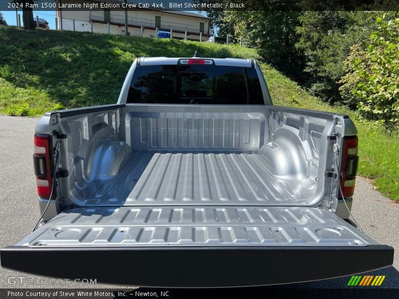 Billet Silver Metallic / Black 2024 Ram 1500 Laramie Night Edition Crew Cab 4x4