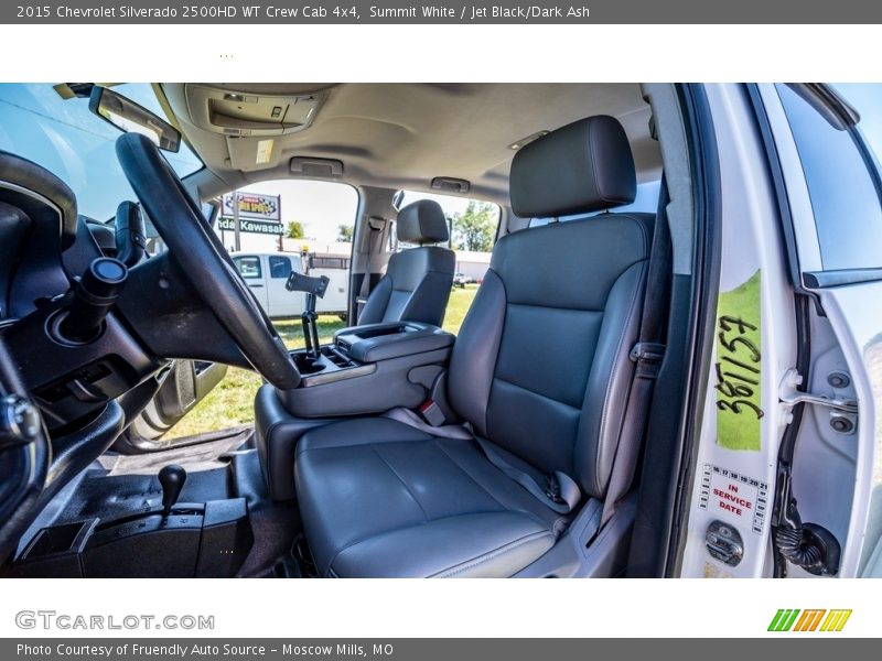 Summit White / Jet Black/Dark Ash 2015 Chevrolet Silverado 2500HD WT Crew Cab 4x4