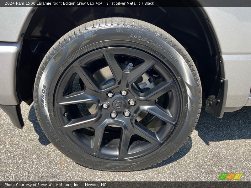  2024 1500 Laramie Night Edition Crew Cab 4x4 Wheel