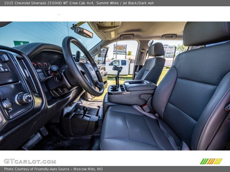 Summit White / Jet Black/Dark Ash 2015 Chevrolet Silverado 2500HD WT Crew Cab 4x4