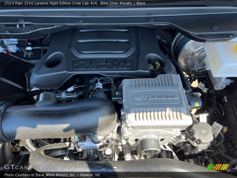  2024 1500 Laramie Night Edition Crew Cab 4x4 Engine - 5.7 Liter HEMI OHV 16-Valve VVT MDS V8