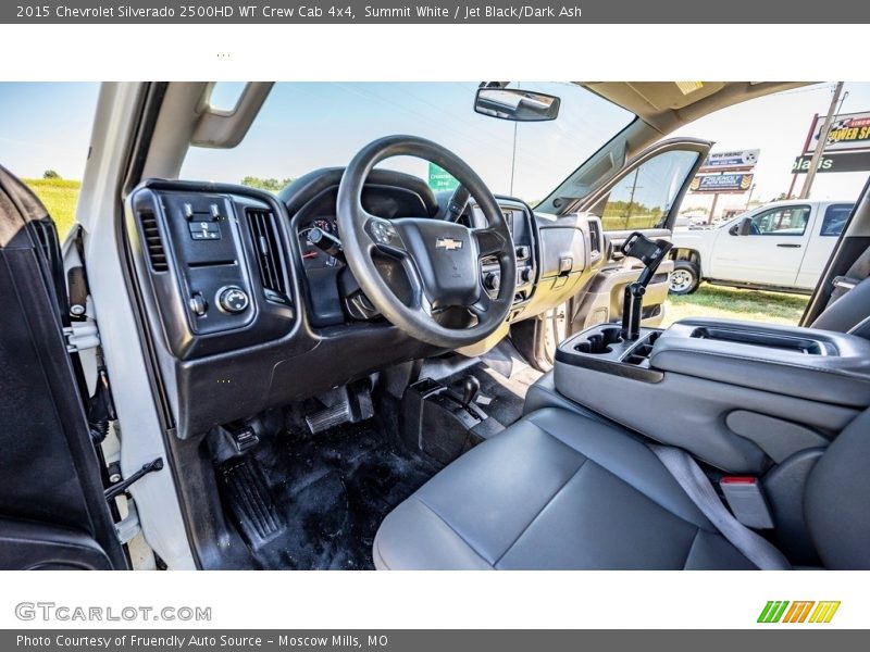 Summit White / Jet Black/Dark Ash 2015 Chevrolet Silverado 2500HD WT Crew Cab 4x4