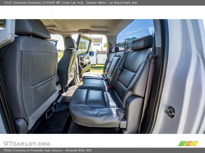 Summit White / Jet Black/Dark Ash 2015 Chevrolet Silverado 2500HD WT Crew Cab 4x4