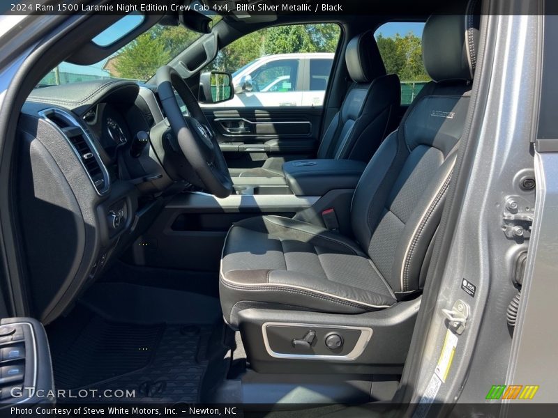 Front Seat of 2024 1500 Laramie Night Edition Crew Cab 4x4