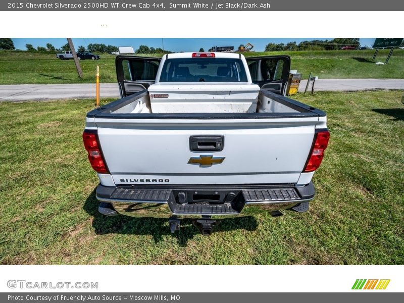 Summit White / Jet Black/Dark Ash 2015 Chevrolet Silverado 2500HD WT Crew Cab 4x4