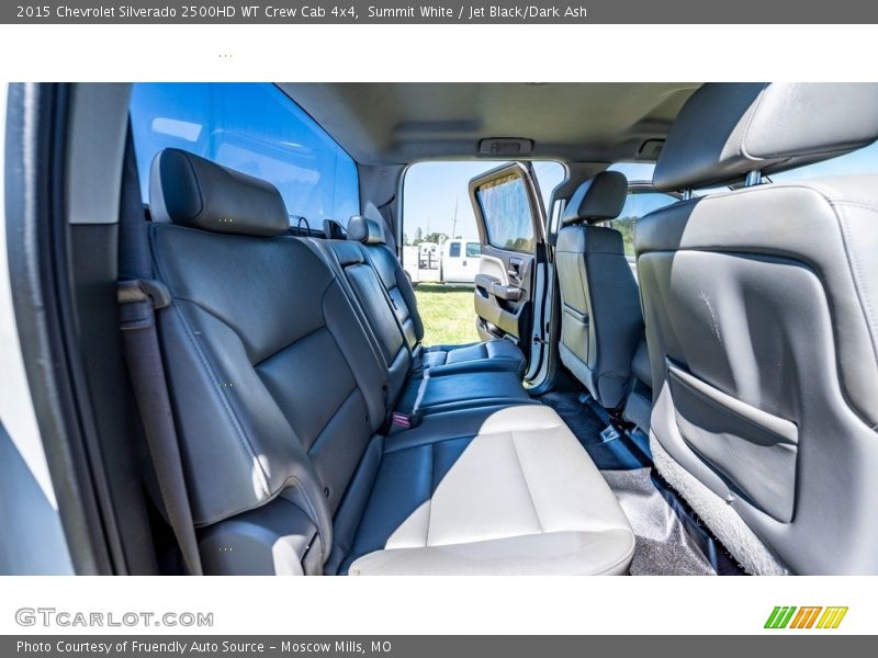 Summit White / Jet Black/Dark Ash 2015 Chevrolet Silverado 2500HD WT Crew Cab 4x4