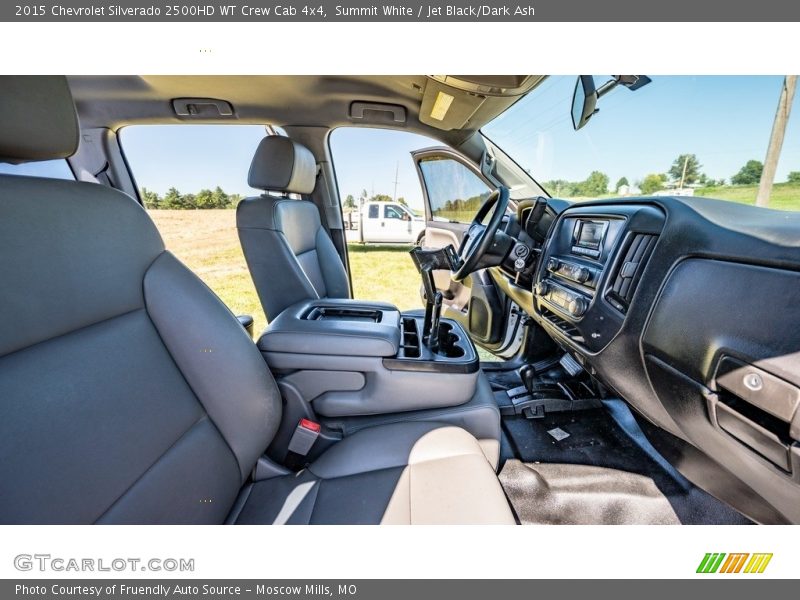Summit White / Jet Black/Dark Ash 2015 Chevrolet Silverado 2500HD WT Crew Cab 4x4