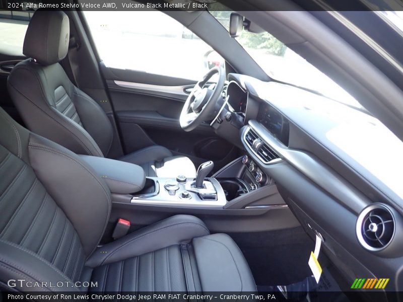 Front Seat of 2024 Stelvio Veloce AWD