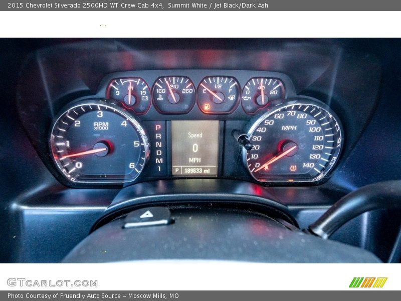Summit White / Jet Black/Dark Ash 2015 Chevrolet Silverado 2500HD WT Crew Cab 4x4