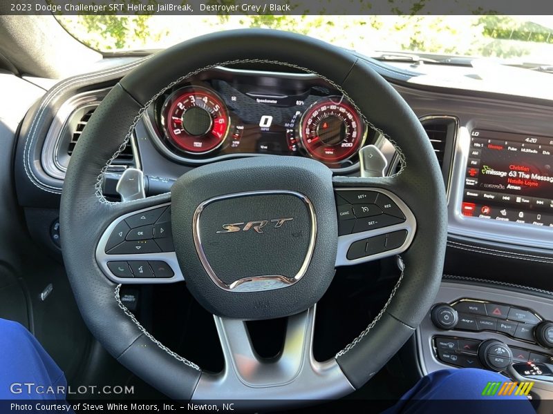 Destroyer Grey / Black 2023 Dodge Challenger SRT Hellcat JailBreak