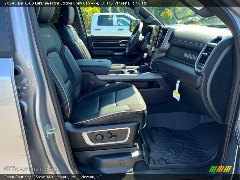  2024 1500 Laramie Night Edition Crew Cab 4x4 Black Interior