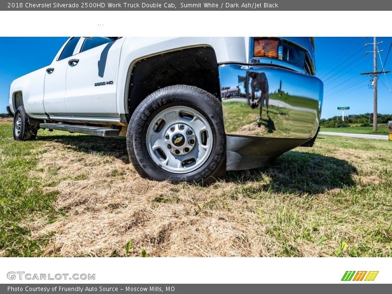 Summit White / Dark Ash/Jet Black 2018 Chevrolet Silverado 2500HD Work Truck Double Cab