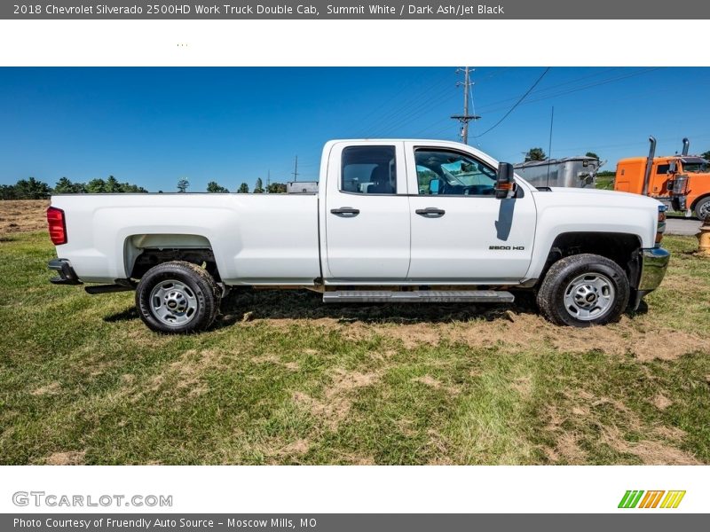 Summit White / Dark Ash/Jet Black 2018 Chevrolet Silverado 2500HD Work Truck Double Cab