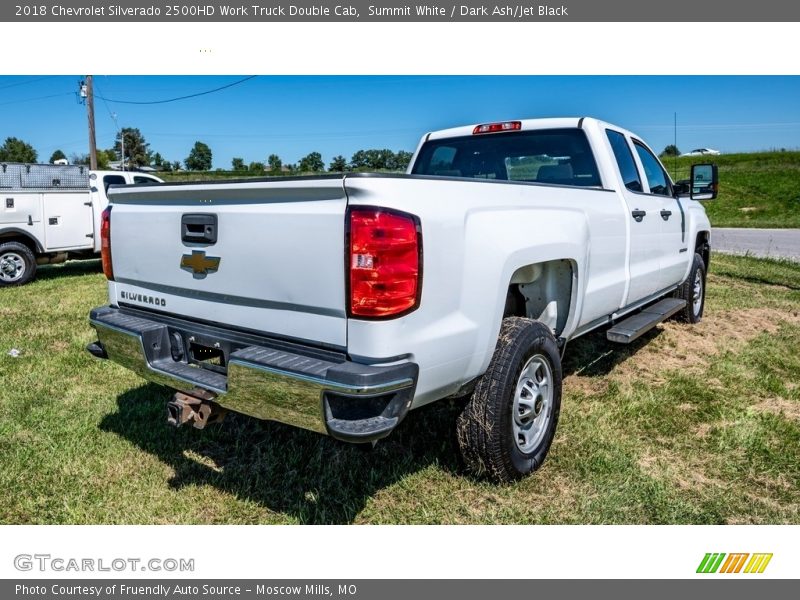 Summit White / Dark Ash/Jet Black 2018 Chevrolet Silverado 2500HD Work Truck Double Cab