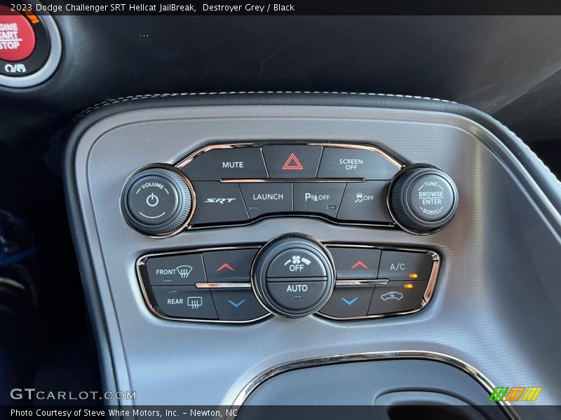 Destroyer Grey / Black 2023 Dodge Challenger SRT Hellcat JailBreak