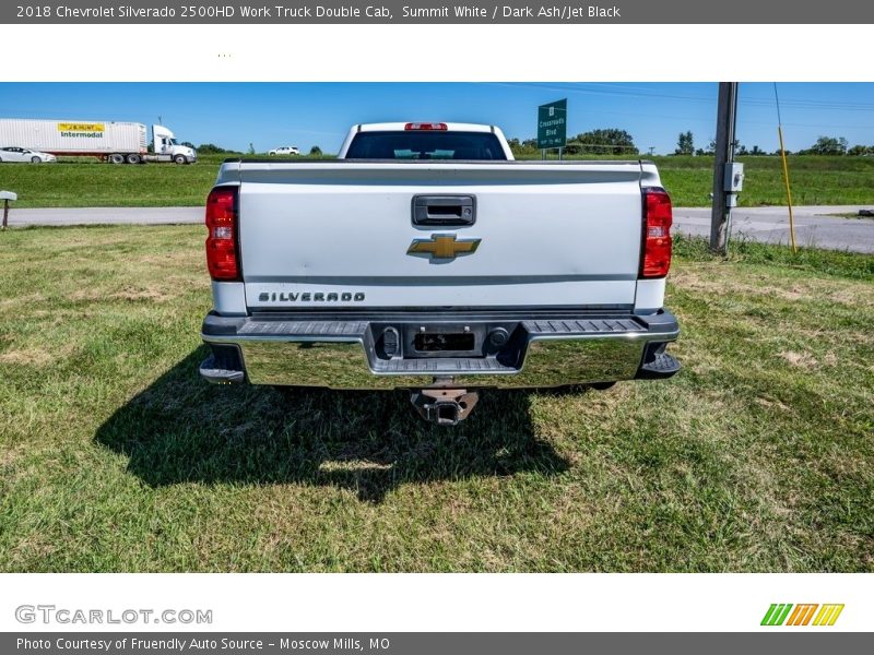 Summit White / Dark Ash/Jet Black 2018 Chevrolet Silverado 2500HD Work Truck Double Cab