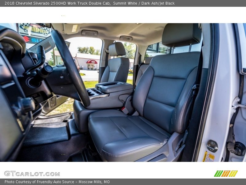 Summit White / Dark Ash/Jet Black 2018 Chevrolet Silverado 2500HD Work Truck Double Cab