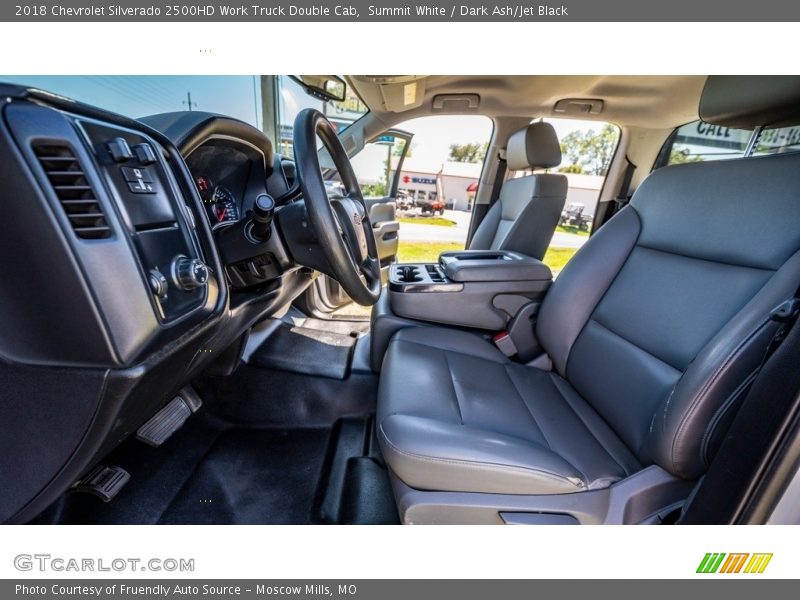 Summit White / Dark Ash/Jet Black 2018 Chevrolet Silverado 2500HD Work Truck Double Cab