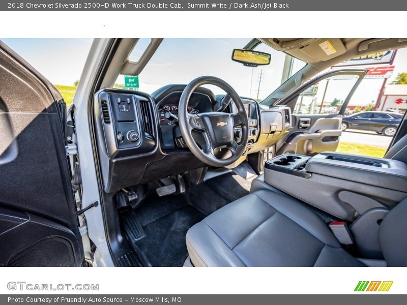 Summit White / Dark Ash/Jet Black 2018 Chevrolet Silverado 2500HD Work Truck Double Cab