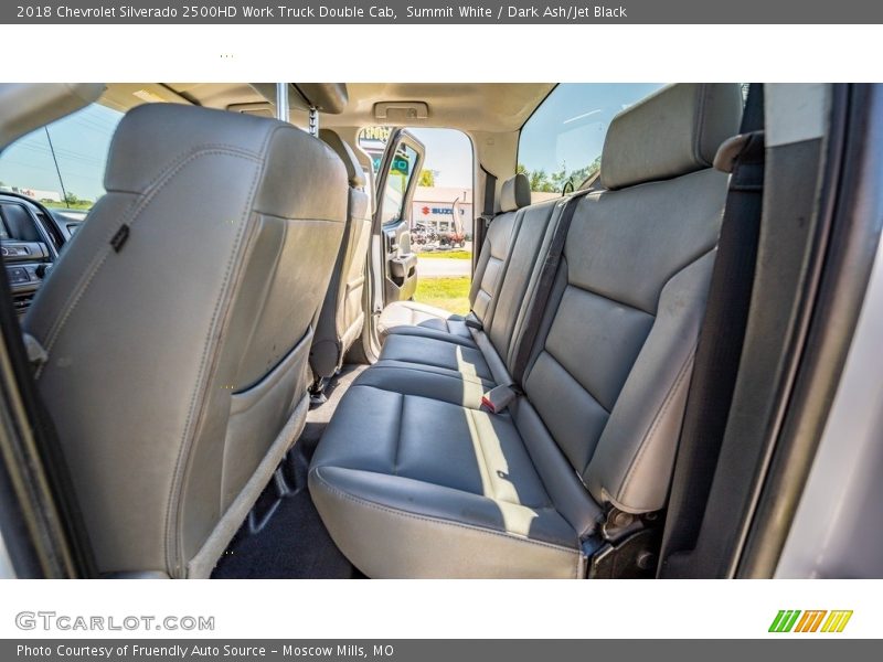 Summit White / Dark Ash/Jet Black 2018 Chevrolet Silverado 2500HD Work Truck Double Cab