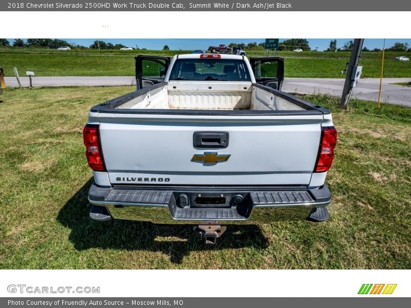 Summit White / Dark Ash/Jet Black 2018 Chevrolet Silverado 2500HD Work Truck Double Cab