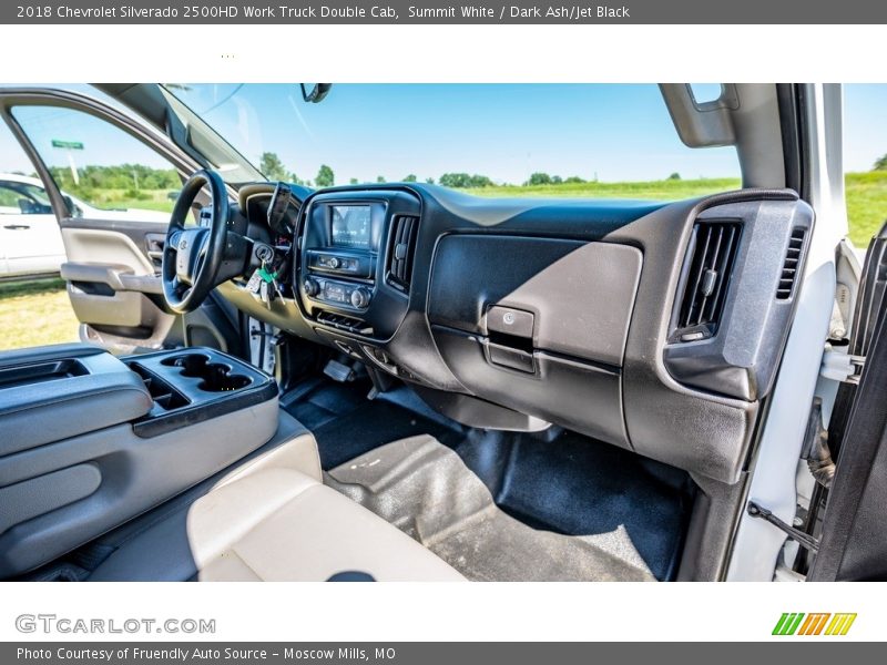 Summit White / Dark Ash/Jet Black 2018 Chevrolet Silverado 2500HD Work Truck Double Cab