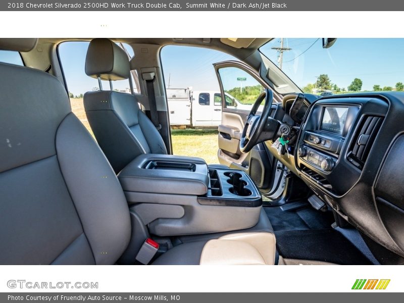 Summit White / Dark Ash/Jet Black 2018 Chevrolet Silverado 2500HD Work Truck Double Cab
