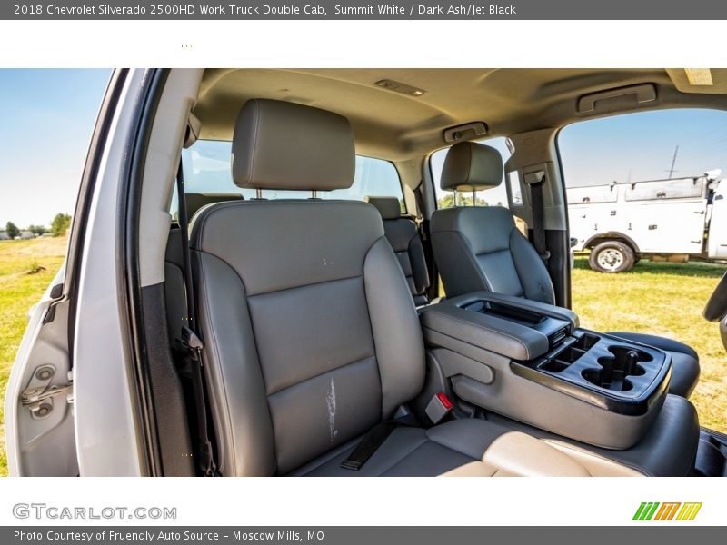 Summit White / Dark Ash/Jet Black 2018 Chevrolet Silverado 2500HD Work Truck Double Cab