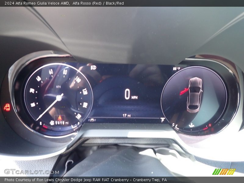 Alfa Rosso (Red) / Black/Red 2024 Alfa Romeo Giulia Veloce AWD