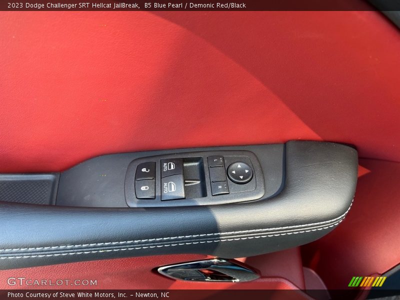 Door Panel of 2023 Challenger SRT Hellcat JailBreak