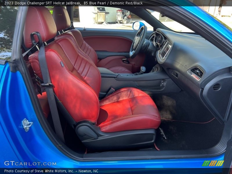 Front Seat of 2023 Challenger SRT Hellcat JailBreak