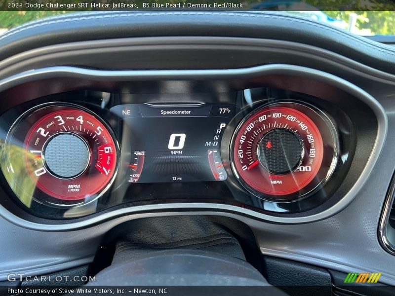  2023 Challenger SRT Hellcat JailBreak SRT Hellcat JailBreak Gauges