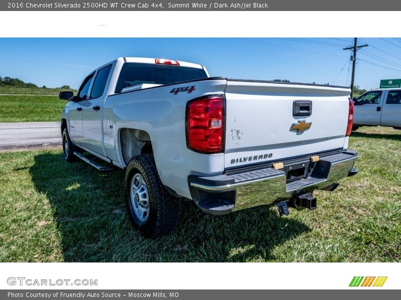 Summit White / Dark Ash/Jet Black 2016 Chevrolet Silverado 2500HD WT Crew Cab 4x4