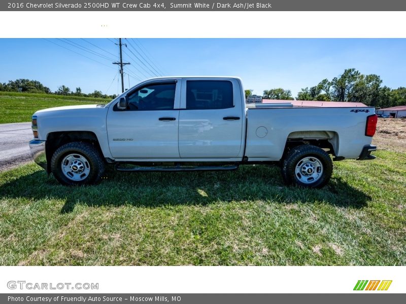 Summit White / Dark Ash/Jet Black 2016 Chevrolet Silverado 2500HD WT Crew Cab 4x4