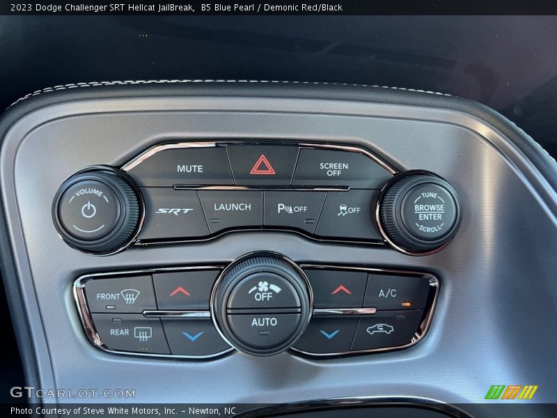 Controls of 2023 Challenger SRT Hellcat JailBreak