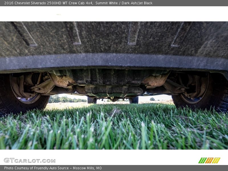 Summit White / Dark Ash/Jet Black 2016 Chevrolet Silverado 2500HD WT Crew Cab 4x4