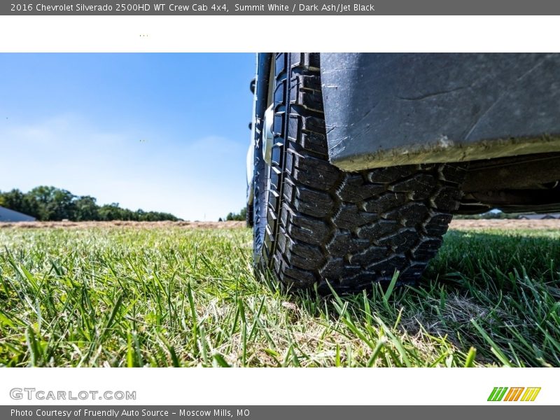 Summit White / Dark Ash/Jet Black 2016 Chevrolet Silverado 2500HD WT Crew Cab 4x4