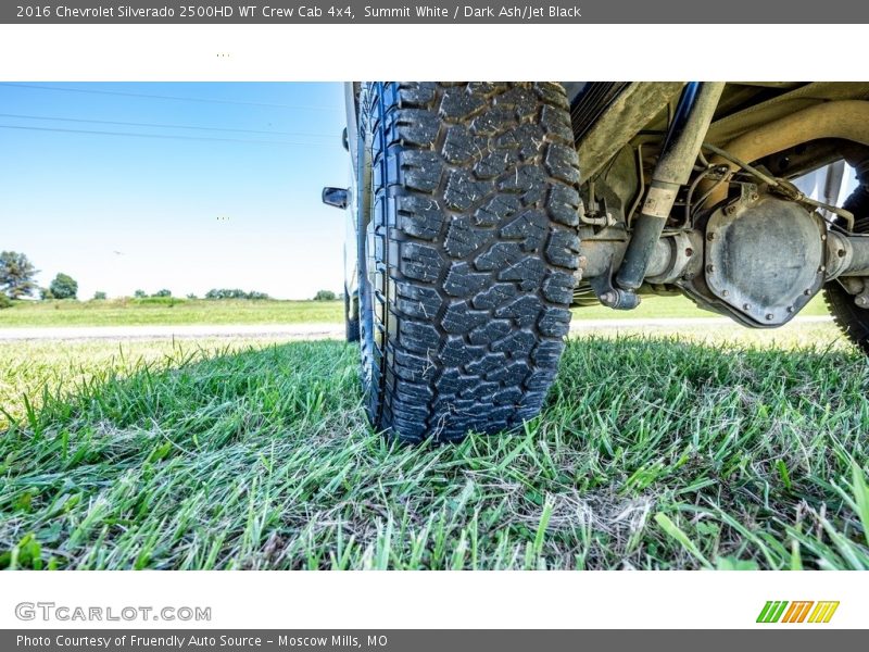 Summit White / Dark Ash/Jet Black 2016 Chevrolet Silverado 2500HD WT Crew Cab 4x4