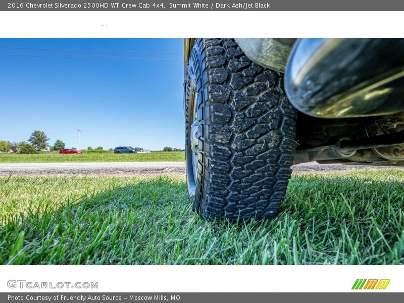 Summit White / Dark Ash/Jet Black 2016 Chevrolet Silverado 2500HD WT Crew Cab 4x4