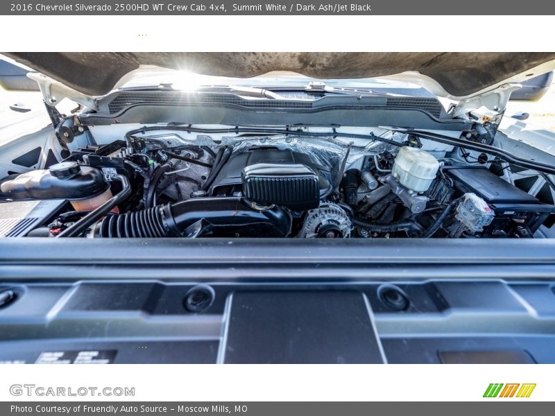 Summit White / Dark Ash/Jet Black 2016 Chevrolet Silverado 2500HD WT Crew Cab 4x4