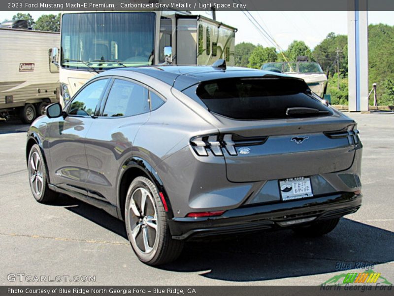 Carbonized Gray Metallic / Light Space Gray 2023 Ford Mustang Mach-E Premium