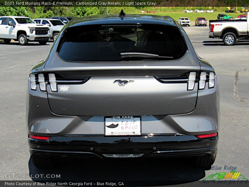 Carbonized Gray Metallic / Light Space Gray 2023 Ford Mustang Mach-E Premium