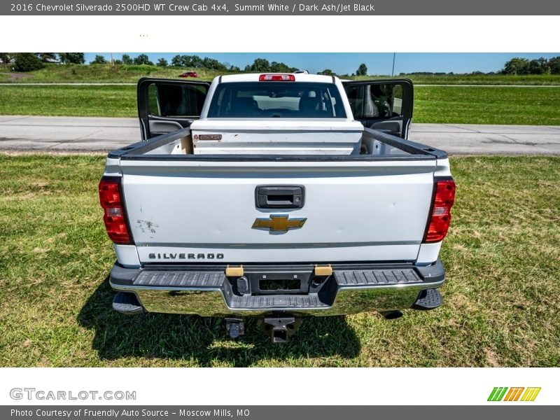Summit White / Dark Ash/Jet Black 2016 Chevrolet Silverado 2500HD WT Crew Cab 4x4