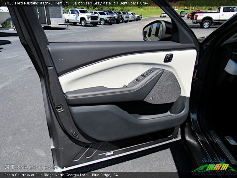 Carbonized Gray Metallic / Light Space Gray 2023 Ford Mustang Mach-E Premium