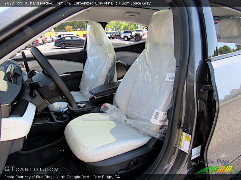 Carbonized Gray Metallic / Light Space Gray 2023 Ford Mustang Mach-E Premium