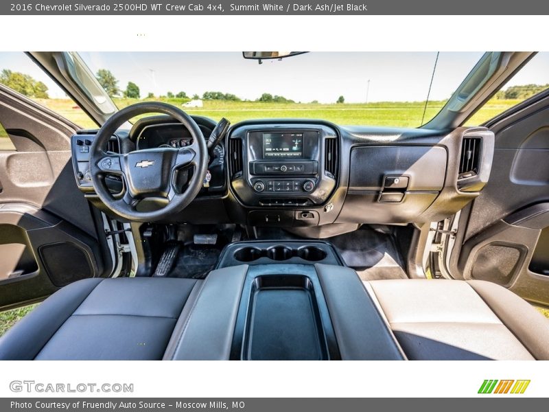 Summit White / Dark Ash/Jet Black 2016 Chevrolet Silverado 2500HD WT Crew Cab 4x4