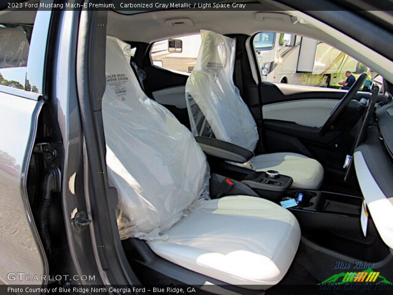 Carbonized Gray Metallic / Light Space Gray 2023 Ford Mustang Mach-E Premium