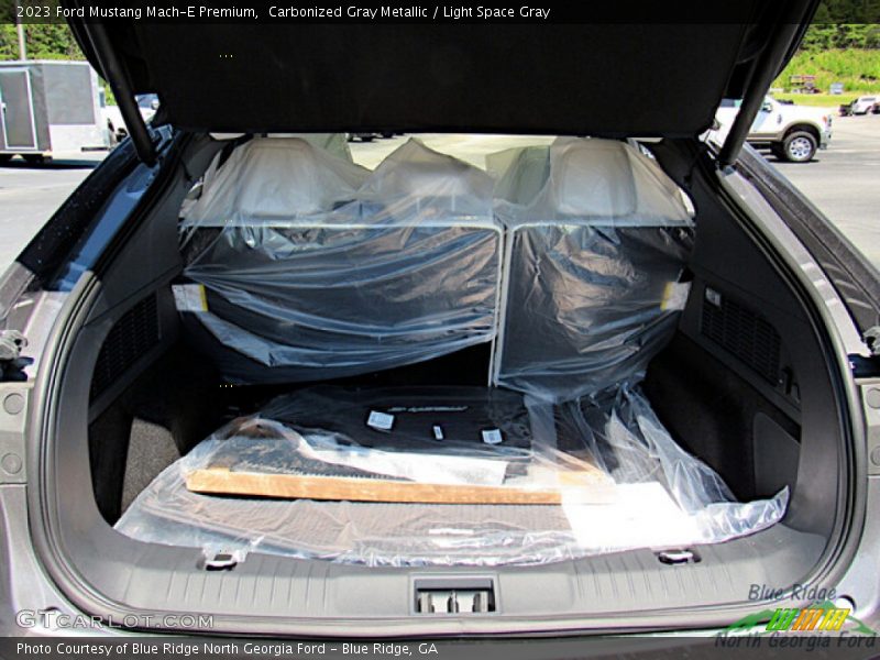 Carbonized Gray Metallic / Light Space Gray 2023 Ford Mustang Mach-E Premium